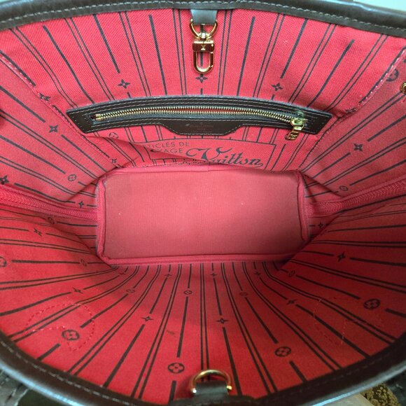 Louis Vuitton Damier Ebene Neverfull PM +  Damier Pochette - Picture 12 of 16